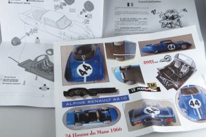 画像4: Le Man Miniatures 1/24 Alpine A210 Le Mans 1966