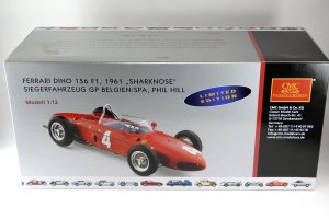画像10: C-007 1/12 Ferrari 156 F1 Sharknose 1961 #4 P.Phill Limited 500pcs  + 1/87 156 F1