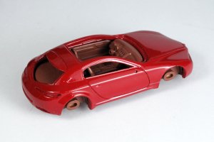 画像2: Bonini 1/43 Alfa Romeo Brera Italdesign プリペイントキット