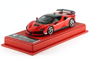 画像1: BBR  Deluxe C285CDL 1/43 Ferrari SF90 XX Stradale Rosso Corsa 322 Limited 50pcs