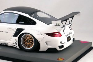 画像10: Autobarn 1/18 Porsche 911 Liberty Walk White/Black Roof （ケース無）