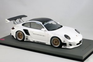 画像3: Autobarn 1/18 Porsche 911 Liberty Walk White/Black Roof （ケース無）