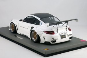 画像6: Autobarn 1/18 Porsche 911 Liberty Walk White/Black Roof （ケース無）