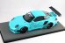 画像1: Autobarn 1/18 Porsche 911 Liberty Walk Tlffany Blue with Decals （ケース無） (1)
