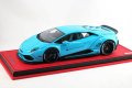 MR collection 1/18 Lamborghini Huracan Aftermarket Baby Blue Limited 25pcs