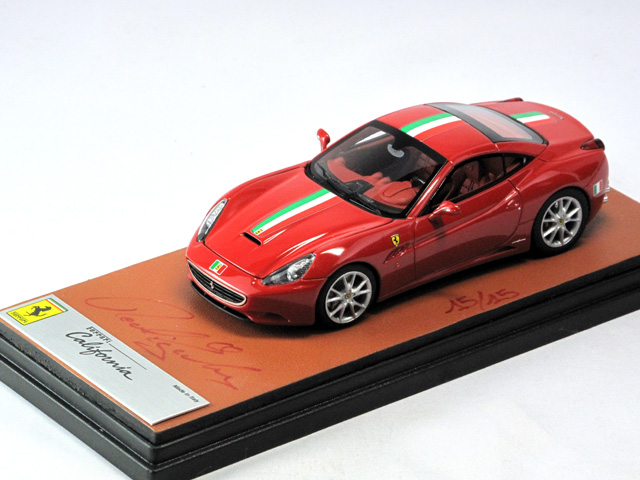 画像2: MR COLLECTION Ferrari California 150 Anniversario Unita d'italia Rosso corsa Italian Stripe