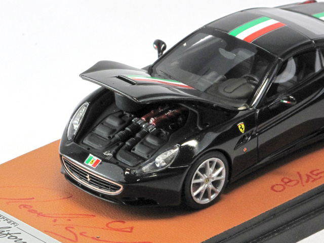 画像4: MR COLLECTION Ferrari California 151 Anniversario Unita d'italia Nero Italian Stripe