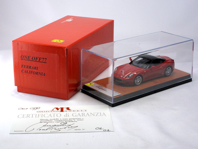 画像1: MR COLLECTION One Off 77 Ferrari California Rosso Corsa Black Roof