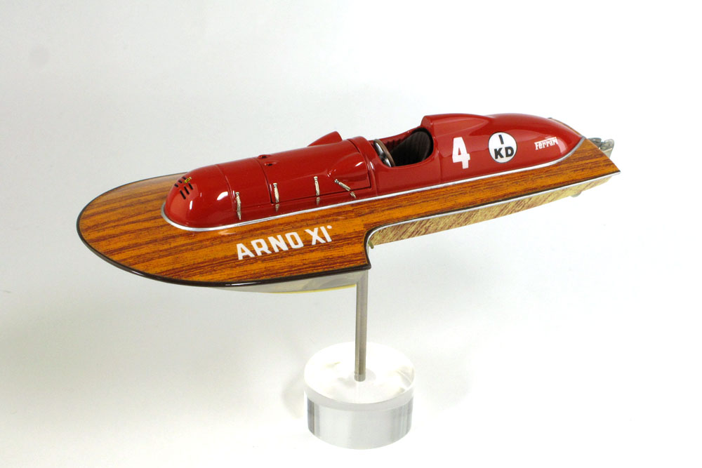 画像1: 1/43 Ferrari Racer Boat ARNO XI エンジン付き