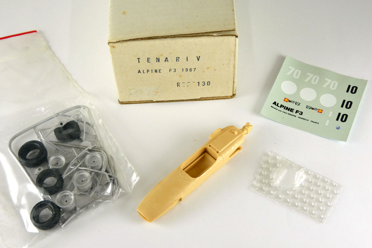 画像2: ALEZAN 1/43kit Alpine F3 1967 Depailler / Cevert