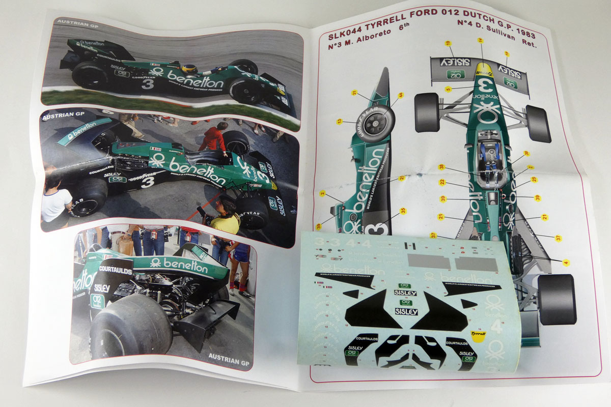 画像3: TAMEO SLK044 Tyrrell 012 Austria /Olanda GP 1983