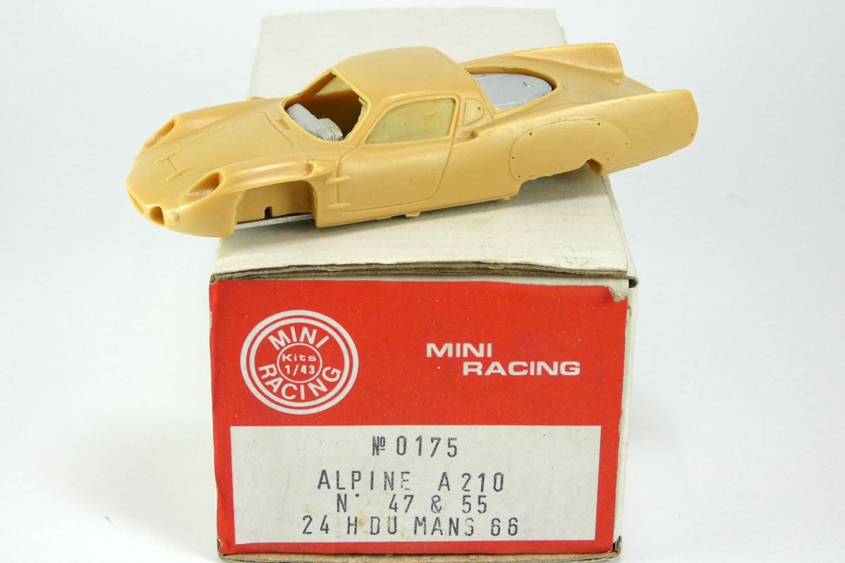 画像1: Mini Racing 175 Alpine A210 Le Mans 1966 #47/55