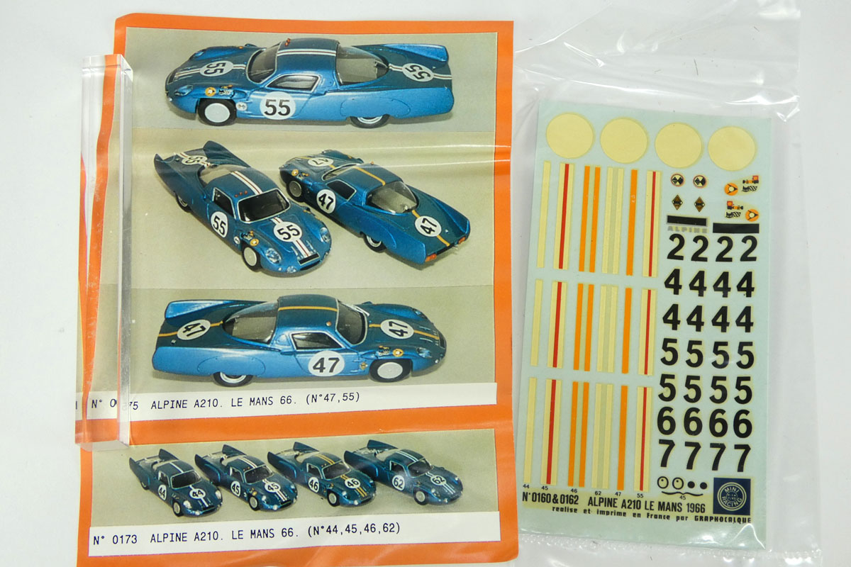 画像3: Mini Racing 175 Alpine A210 Le Mans 1966 #47/55